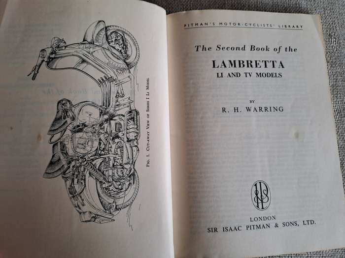 The Second Book of the Lambretta LI and TV Models - R.H. Warring