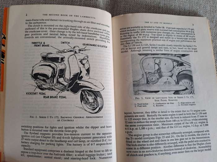 The Second Book of the Lambretta LI and TV Models - R.H. Warring