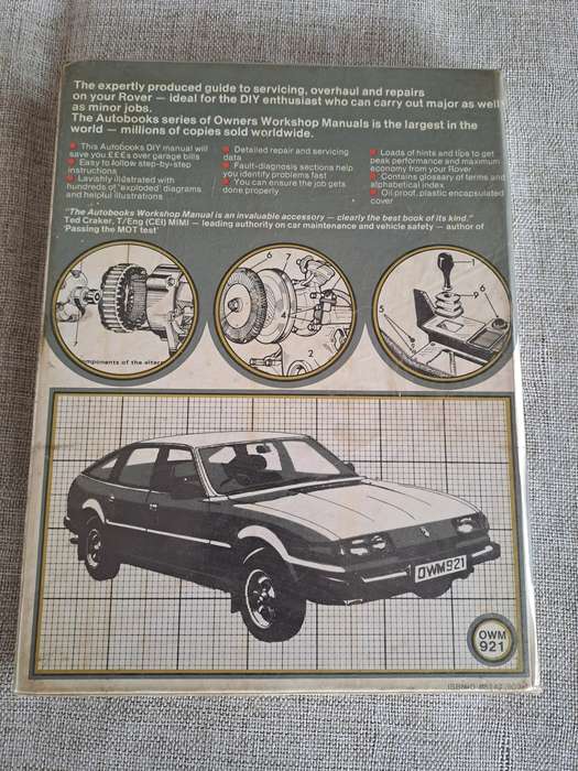 Rover 3500 SD1, 1976 to 1979 Owners Workshop Manual - Autobooks