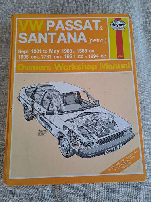 VW Passat & Santana (Petrol) - Sept 1981 to May1999 Owners Workshop Manual - Haynes