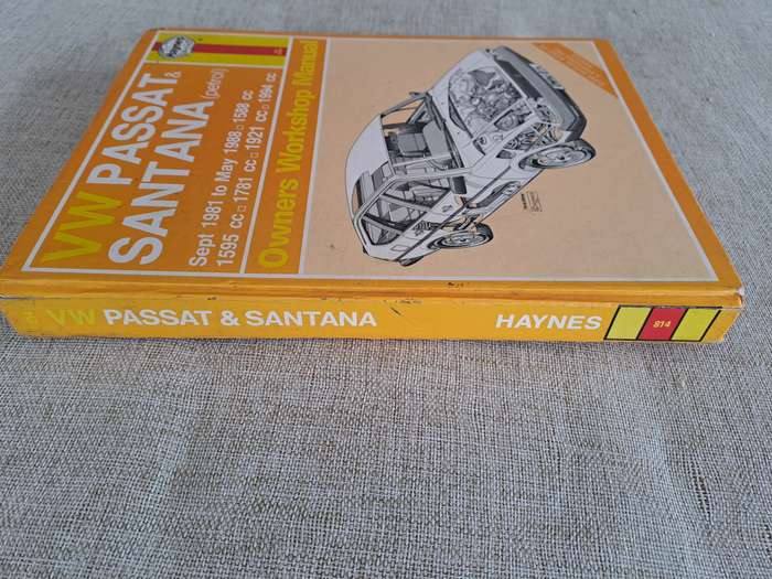 VW Passat & Santana (Petrol) - Sept 1981 to May1999 Owners Workshop Manual - Haynes