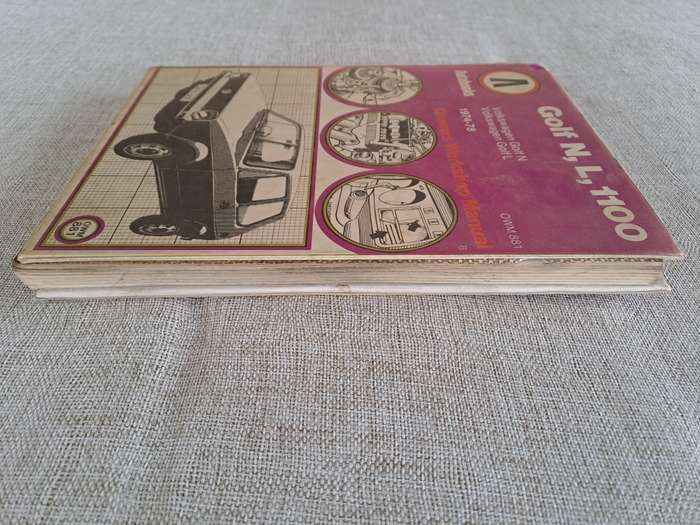 Golf N, L, 1100, 1974 to 1978 Owners Workshop Manual - Autobooks