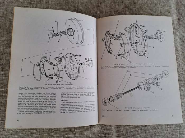 Golf N, L, 1100, 1974 to 1978 Owners Workshop Manual - Autobooks