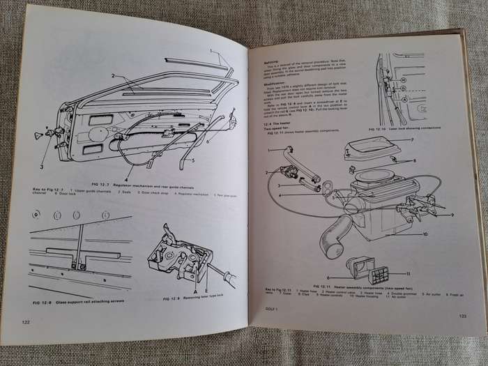Golf N, L, 1100, 1974 to 1978 Owners Workshop Manual - Autobooks