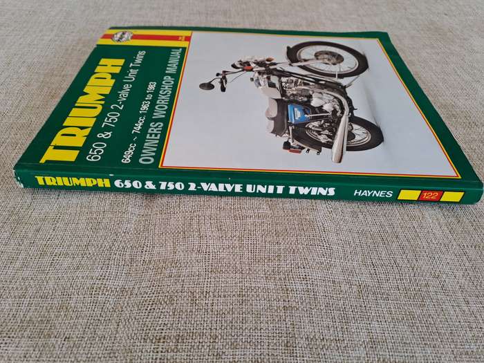 Triumph 650 & 750 2-valve Unit Twins, 649  744cc Owners Workshop Manual