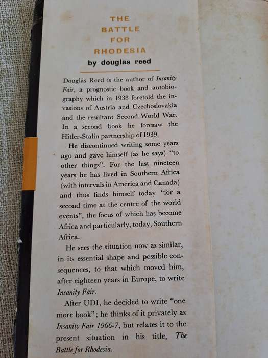 The Battle for Rhodesia - Douglas Reed