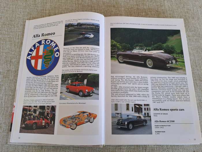The Complete Encyclopedia of Sports Cars  Classic Era - Rob De La Rive Box