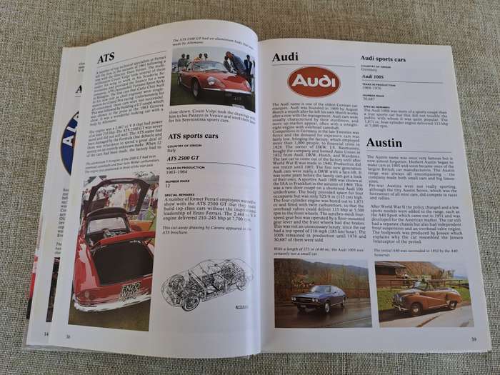 The Complete Encyclopedia of Sports Cars  Classic Era - Rob De La Rive Box