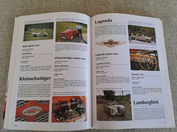 The Complete Encyclopedia of Sports Cars  Classic Era - Rob De La Rive Box