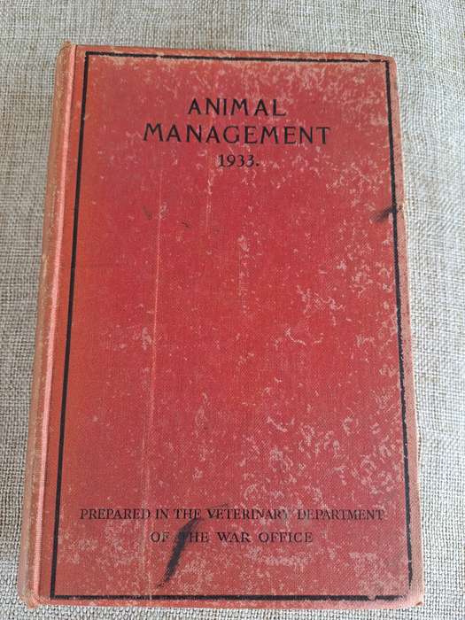 Animal Management 1933