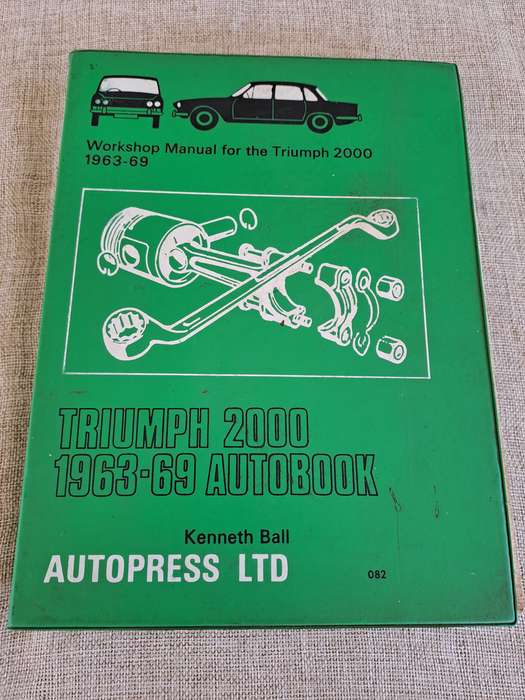 Triumph 2000 Workshop Manual 1963-69 - Autopress