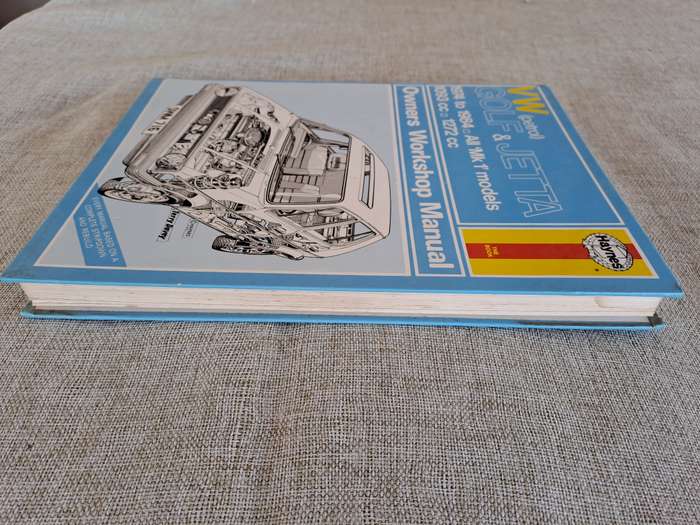 VW Golf & Jetta Owners Workshop Manual 1974 to 1984, Mk 1 models - Haynes