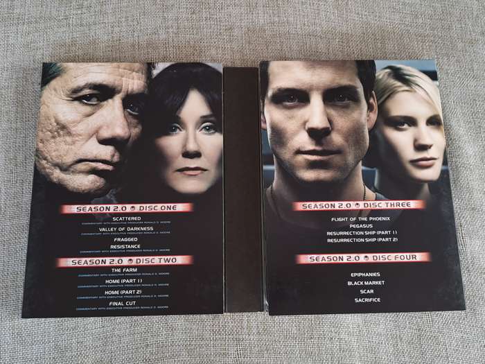 Battlestar Galactica Box Sets DVD: Season 1, 2.0, 3 and final season