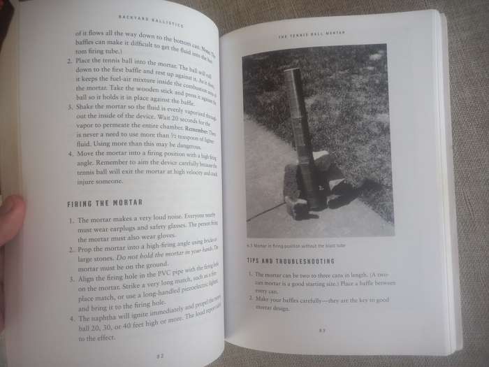 Backyard Ballistics: Build Potato Cannons, Paper Match Rockets, Cincinnati Fire Kites, Tennis Ball M