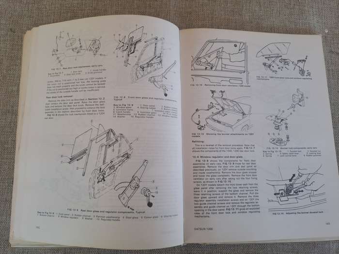 Datsun 1000, 1200, 120Y 1968-1978 Owners Workshop Manual - Autobooks