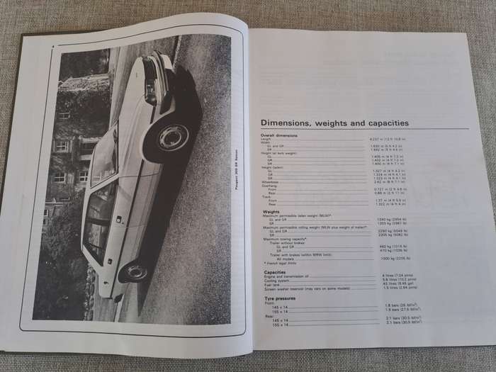 Peugeot 305 Petrol 1978-1980 Owners Workshop Manual - Haynes