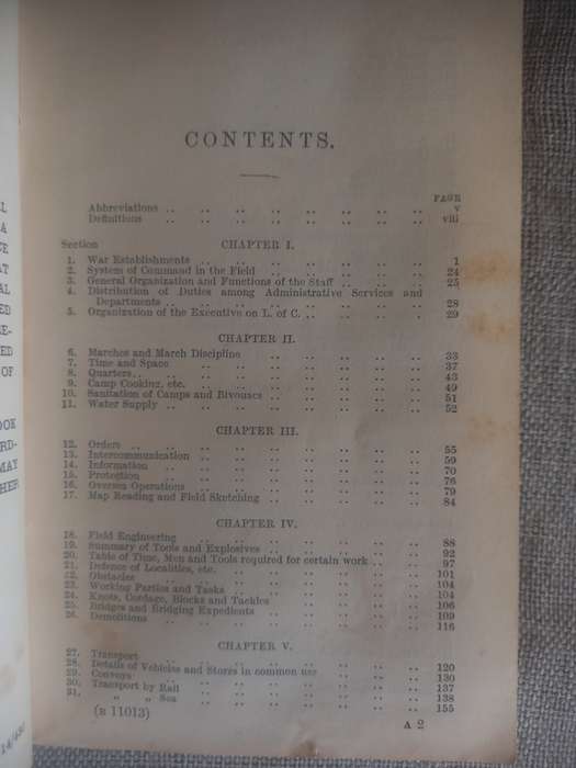 Field Service Pocket Book 1914