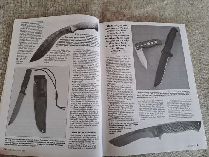 2003 Sporting Knives 2nd Edition - Joe Kertzman