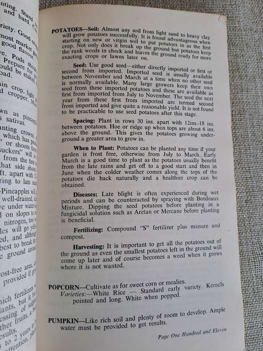 Gardening in Central Africa: A handbook for Home Gardeners, Plot Holders, Market Gardeners and Farme