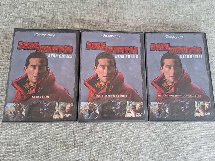 Bear Grylls Born Survivor Box Set 6 DVDs