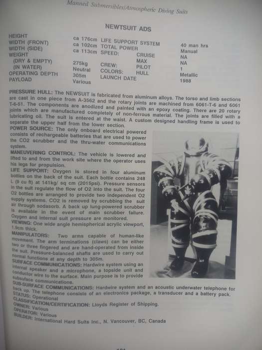 Undersea Vehicles Directory 1990 - 91