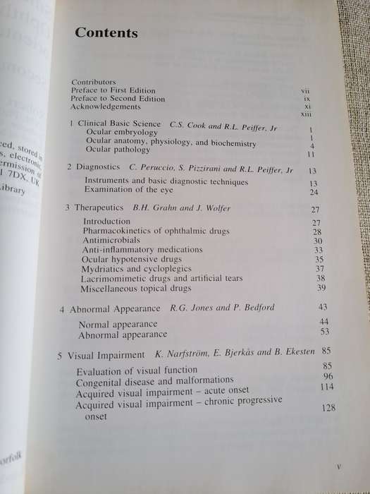 Small Animal Ophthalmology: A Problem Oriented Approach 2nd Edition