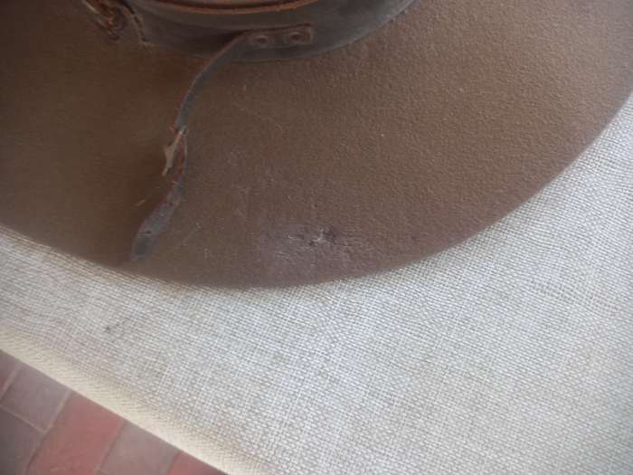Boy Scouts "Campaign" hat ( same as the "mounties" ) with hat brim press