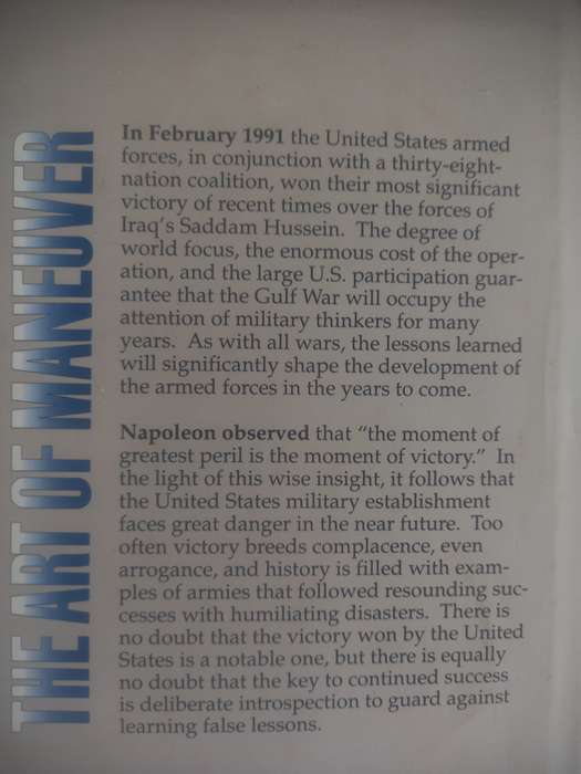 The Art of Maneuver - Maneuver, Warfare Theory and Airland Battle - Robert Leonhard