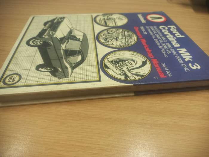 Ford Cortina Mk 3 - 71 to 77 - Owners Workshop Manual - Autobooks