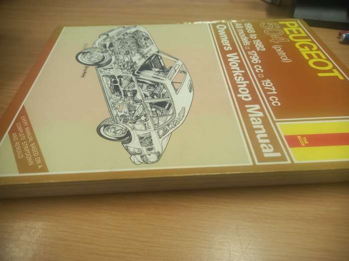 Peugeot 504 petrol - 1968 to 1982 all models - Owners Workshop Manual - Haynes