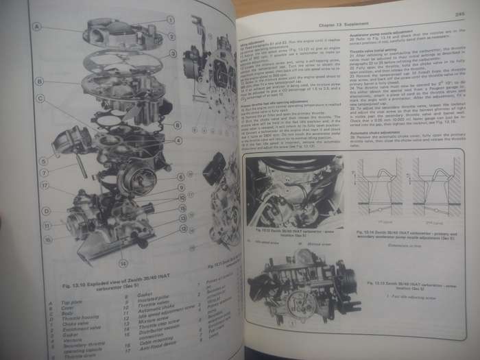 Peugeot 504 petrol - 1968 to 1982 all models - Owners Workshop Manual - Haynes