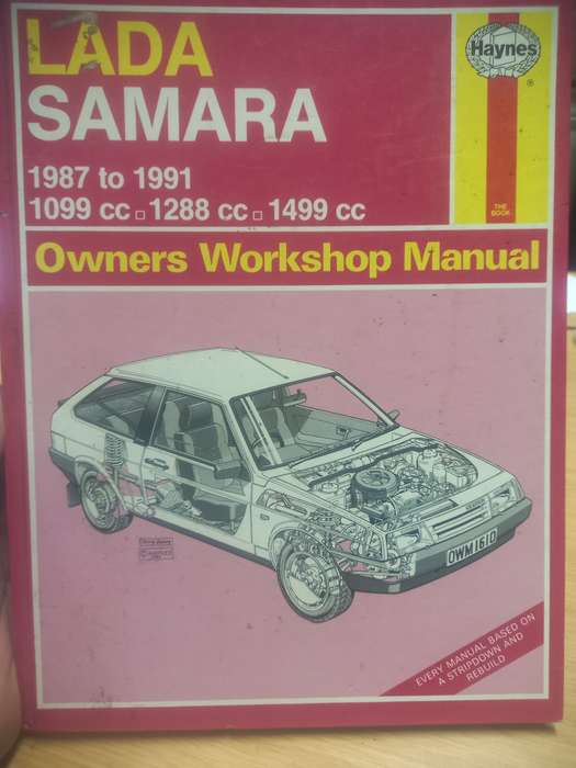 Lada Samara - 1987 to 1991 - Owners Workshop manual - Haynes