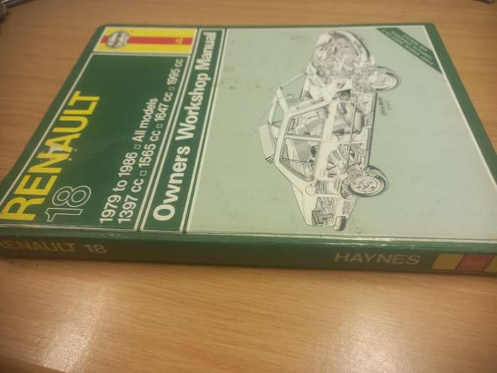 Renault 18 - 1979 to 1986 - Owners Workshop Manual - Haynes