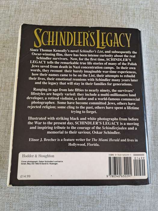 Schindlers Legacy: True stories of the List Survivors - Elinor J. Brecher