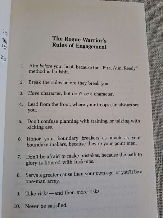 The Rogue Warriors Strategy for Success: A commandos Principles of Winning - Richard Marcinko