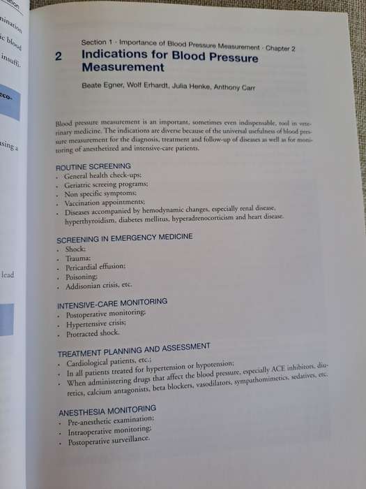 Essential Facts of Blood Pressure in Dogs and Cats (CD included)