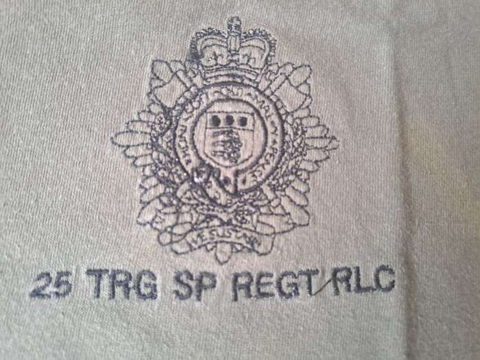Shirt Short Sleeve - 25 TRG SP REGT/ RLC 86 SQN  Size Small