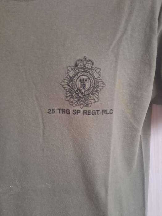 Shirt Short Sleeve - 25 TRG SP REGT/ RLC 86 SQN  Size Small