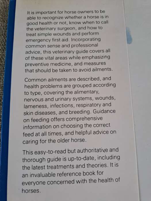 Horse Ailments and Health Care