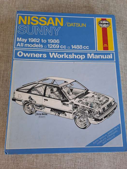 Nissan / Datsun Sunny Owners Workshop Manual 1982 to 1986 - Haynes