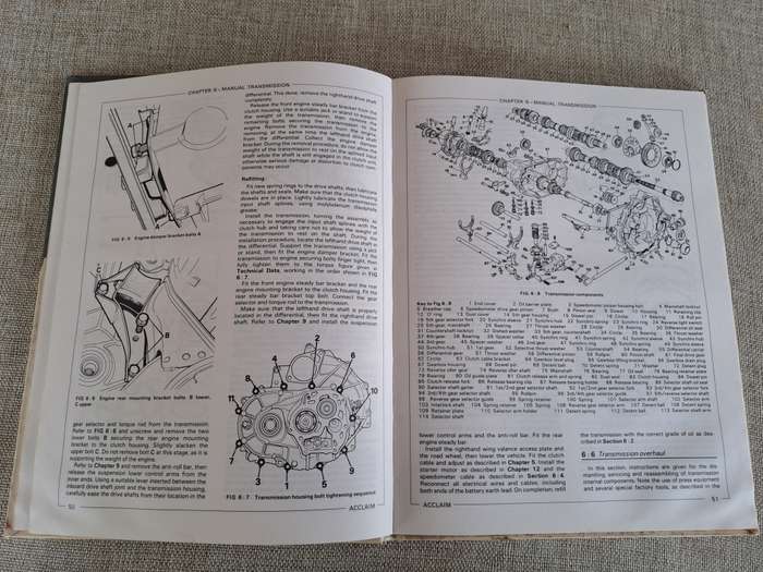 Triumph Acclaim Owners Workshop Manual 1981 to 1983 - Autobooks
