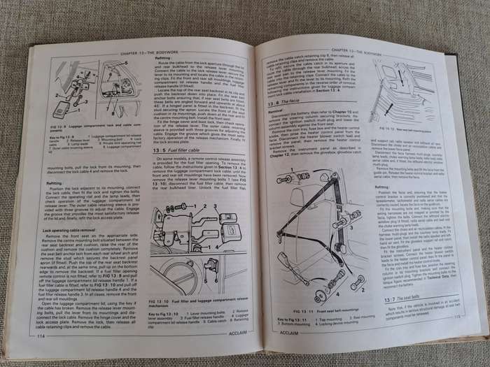 Triumph Acclaim Owners Workshop Manual 1981 to 1983 - Autobooks