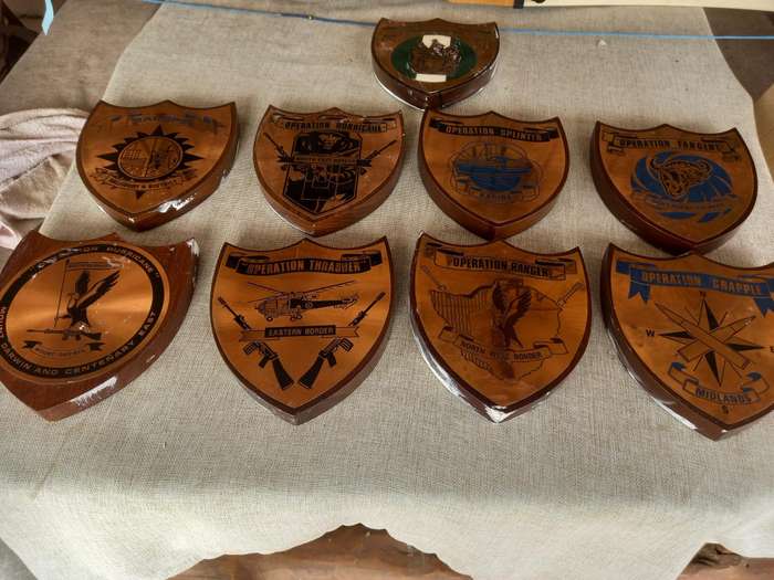 Rhodesian - Operation and other plaques