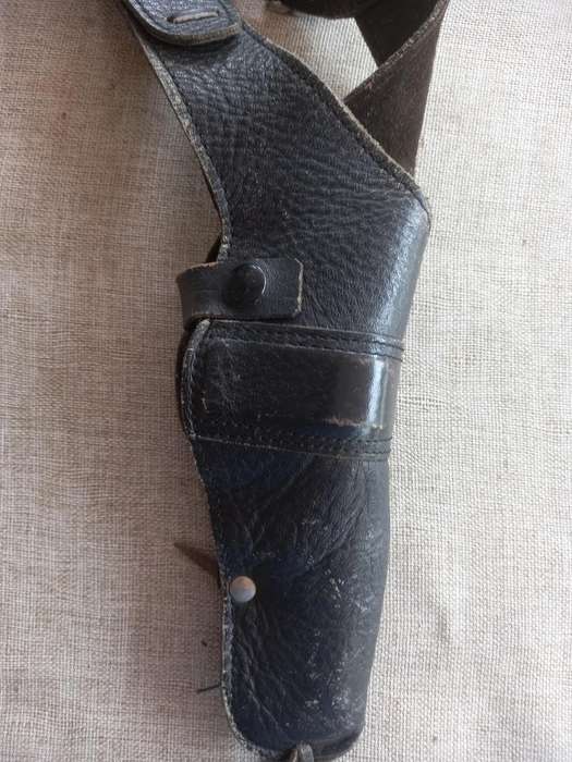 Leather shoulder holster - got it from a BSAP / Selous Scouts member