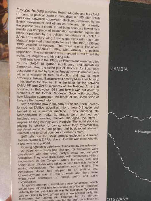 Cry Zimbabwe - Independence: Twenty years On (Hardcover)