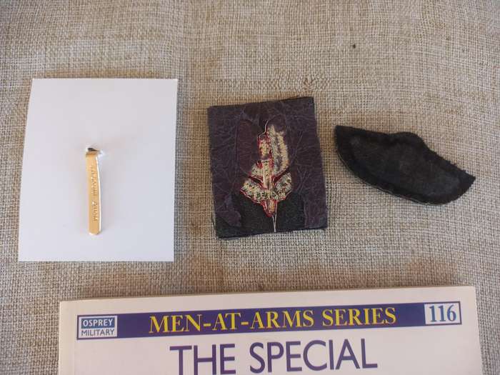 Special Air Service - SAS - Book , and badges - 4 items