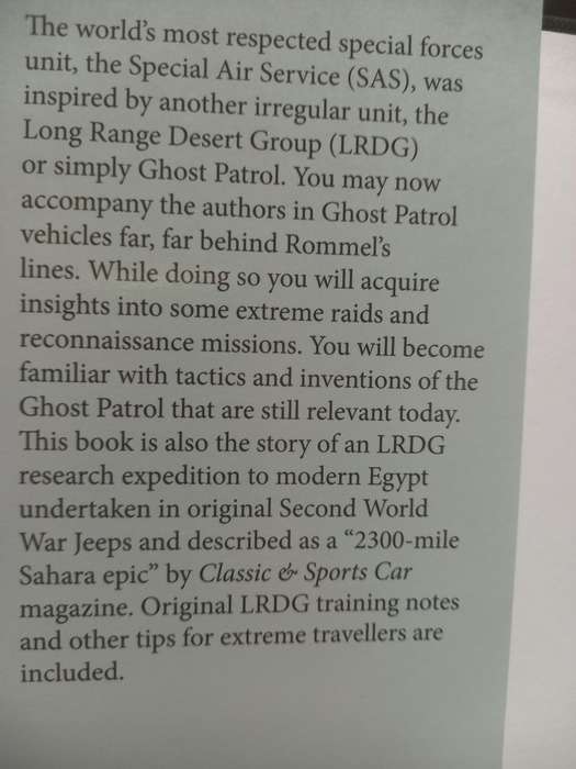 The Long Range Desert Group - History and Legacy - Karl-Gunnar Noren and Lars Gyllenhaal