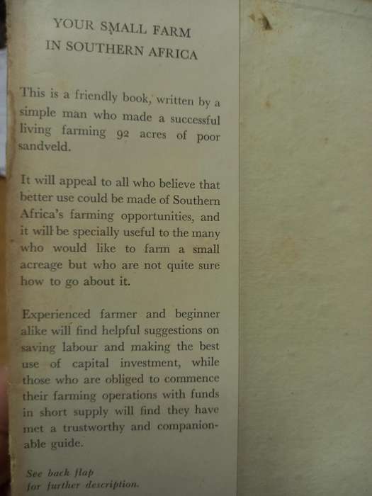 Your Small Farm in Southern Africa - Frank Rivers