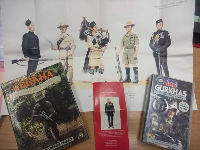 Gurkha's - The Official Story - Book, Video and Poster