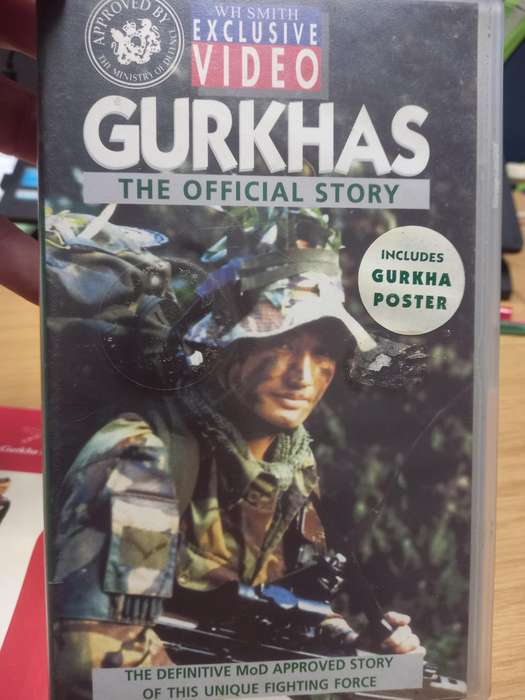 Gurkha's - The Official Story - Book, Video and Poster